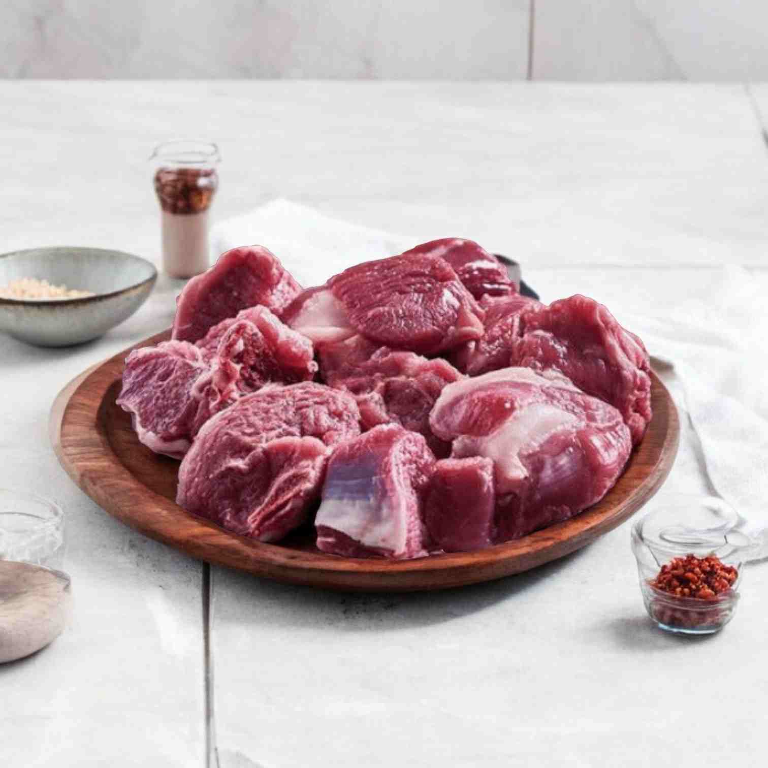 Mutton Shoulder - Curry Cut